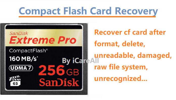 lexar cf card recovery not readable by windows 10