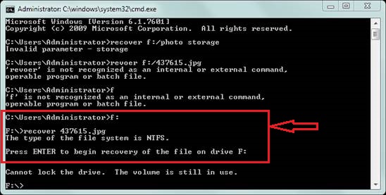unformat sd card using cmd recover