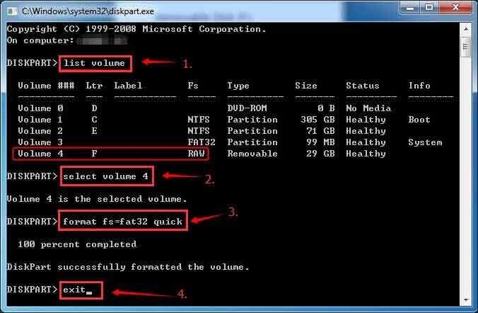 how to format mac drive on pc