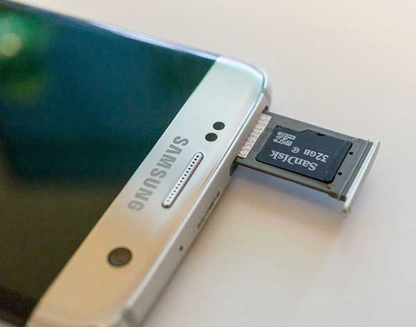 try sd card on different phones