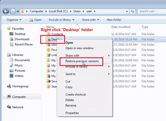 compare programs restore deleted files windows 10