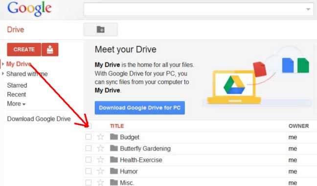 how to keep files in google drive online