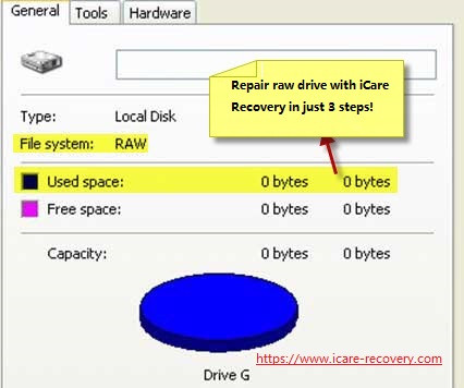 raw usb hard drive