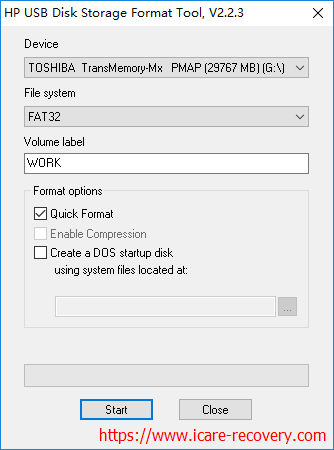 Format sd tf card under Disk Management